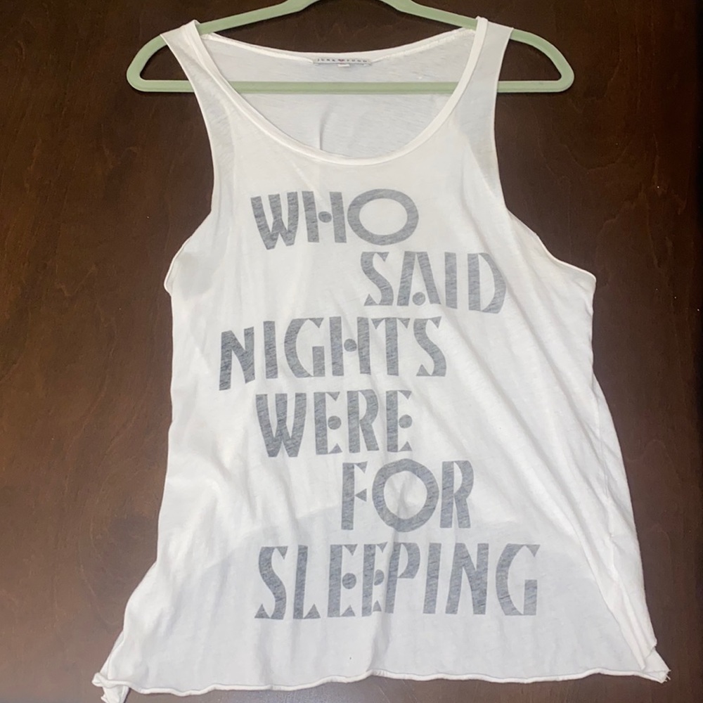 ‘Who said nights are for sleeping?’ Junk food tank
